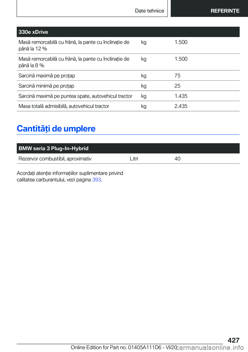 BMW 3 SERIES SEDAN PLUG-IN HYBRID 2021  Ghiduri De Utilizare (in Romanian) �3�3�0�e��x�D�r�i�v�e�M�a�s�ă��r�e�m�o�r�c�a�b�i�l�ă��c�u��f�r�