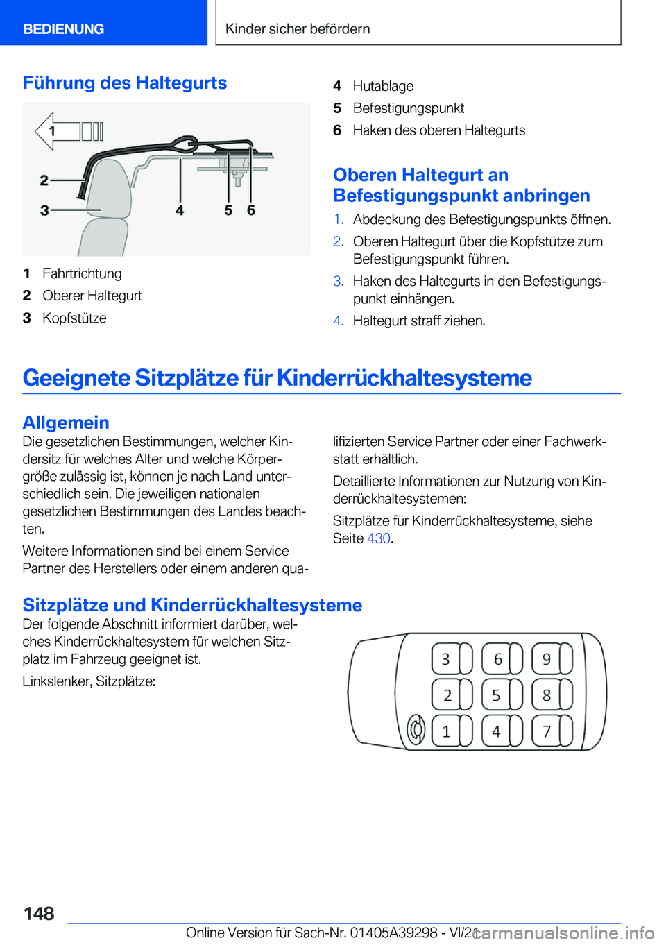 BMW 4 SERIES 2022  Betriebsanleitungen (in German) �F�