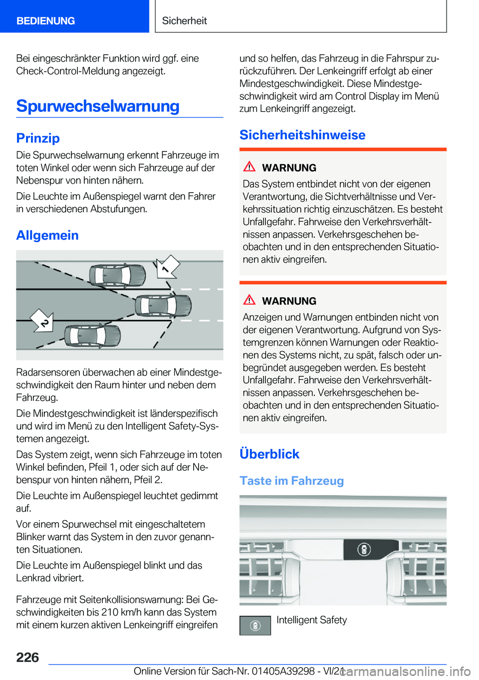BMW 4 SERIES 2022  Betriebsanleitungen (in German) �B�e�i��e�i�n�g�e�s�c�h�r�