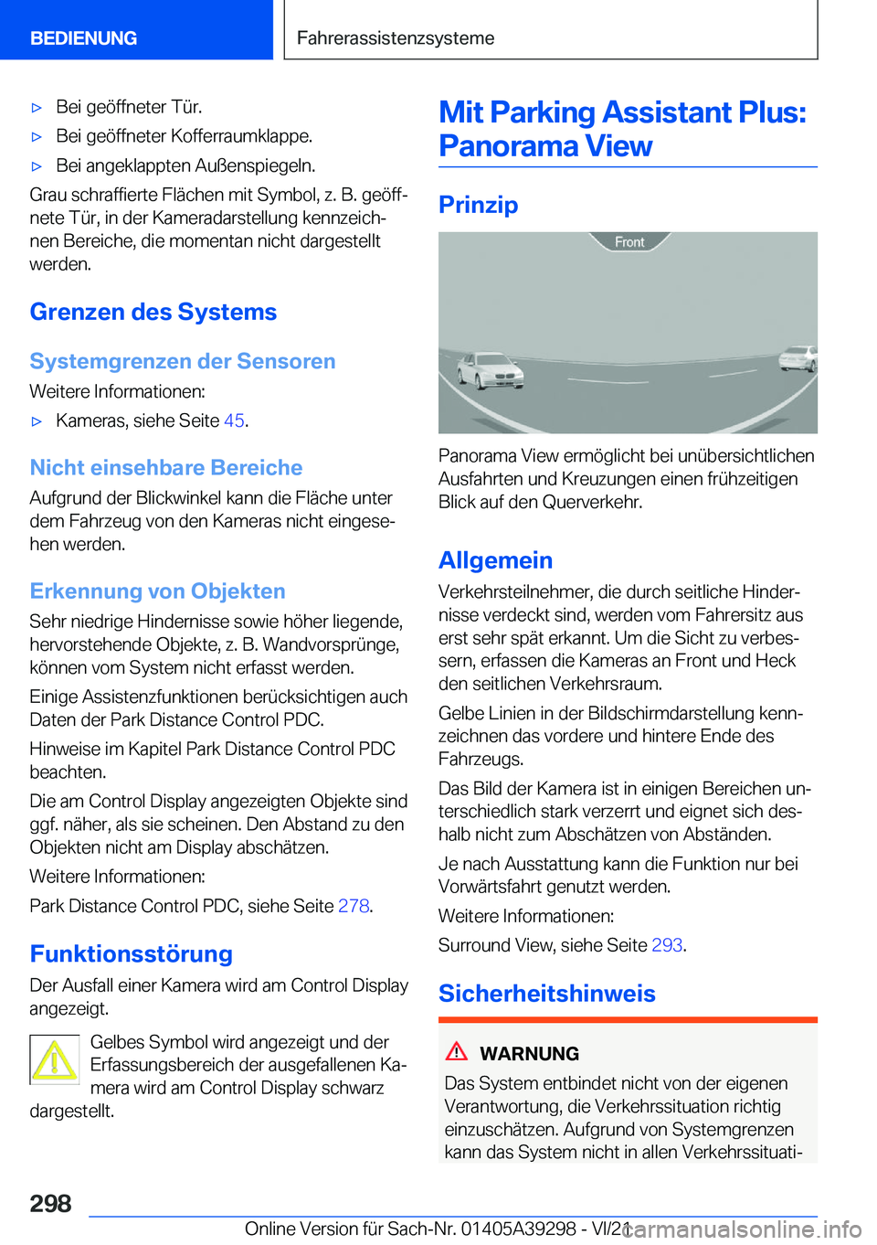 BMW 4 SERIES 2022  Betriebsanleitungen (in German) x�B�e�i��g�e�