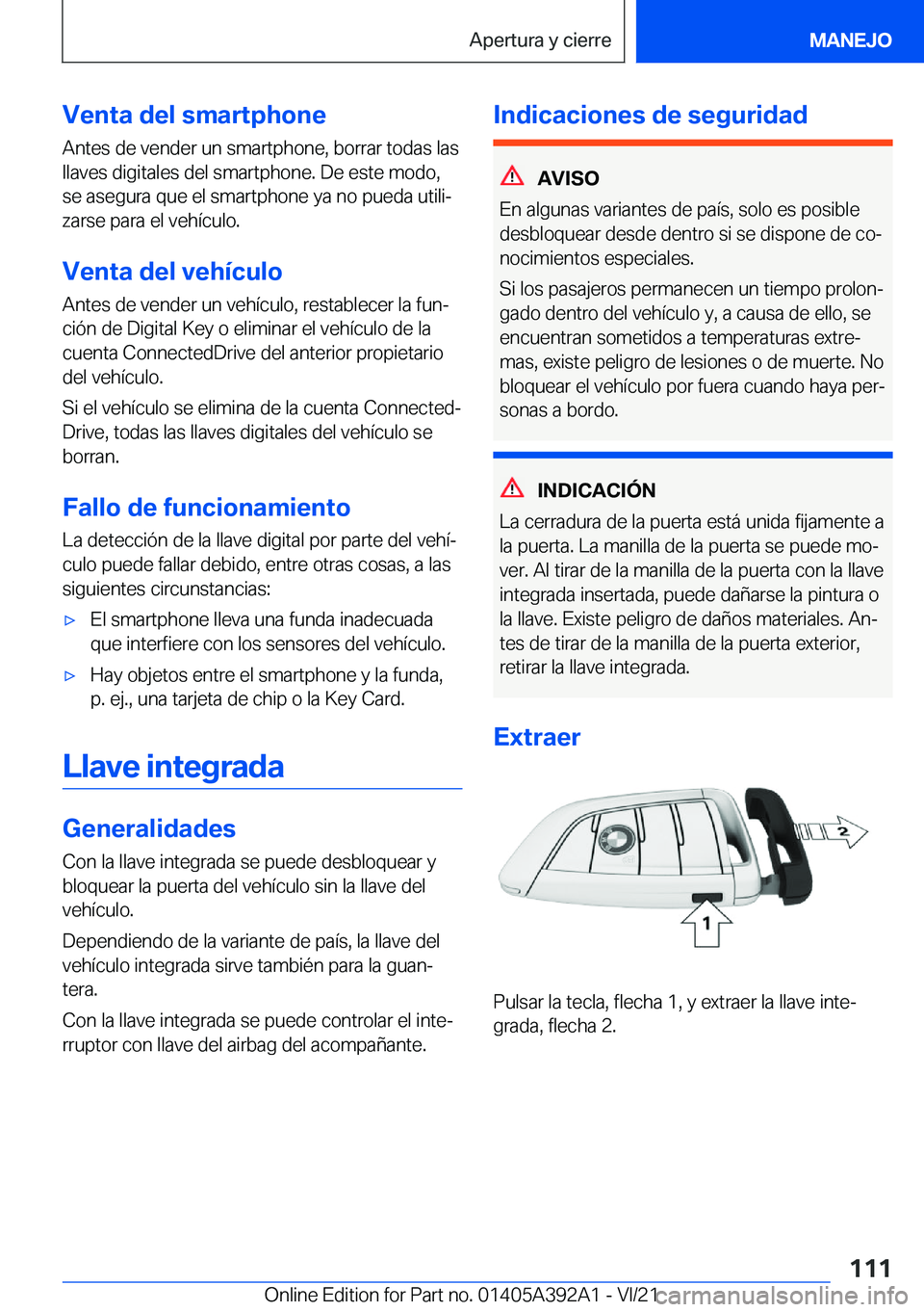 BMW 4 SERIES 2022  Manuales de Empleo (in Spanish) �V�e�n�t�a��d�e�l��s�m�a�r�t�p�h�o�n�e�A�n�t�e�s��d�e��v�e�n�d�e�r��u�n��s�m�a�r�t�p�h�o�n�e�,��b�o�r�r�a�r��t�o�d�a�s��l�a�s�l�l�a�v�e�s��d�i�g�i�t�a�l�e�s��d�e�l��s�m�a�r�t�p�h�o�n�e�.�