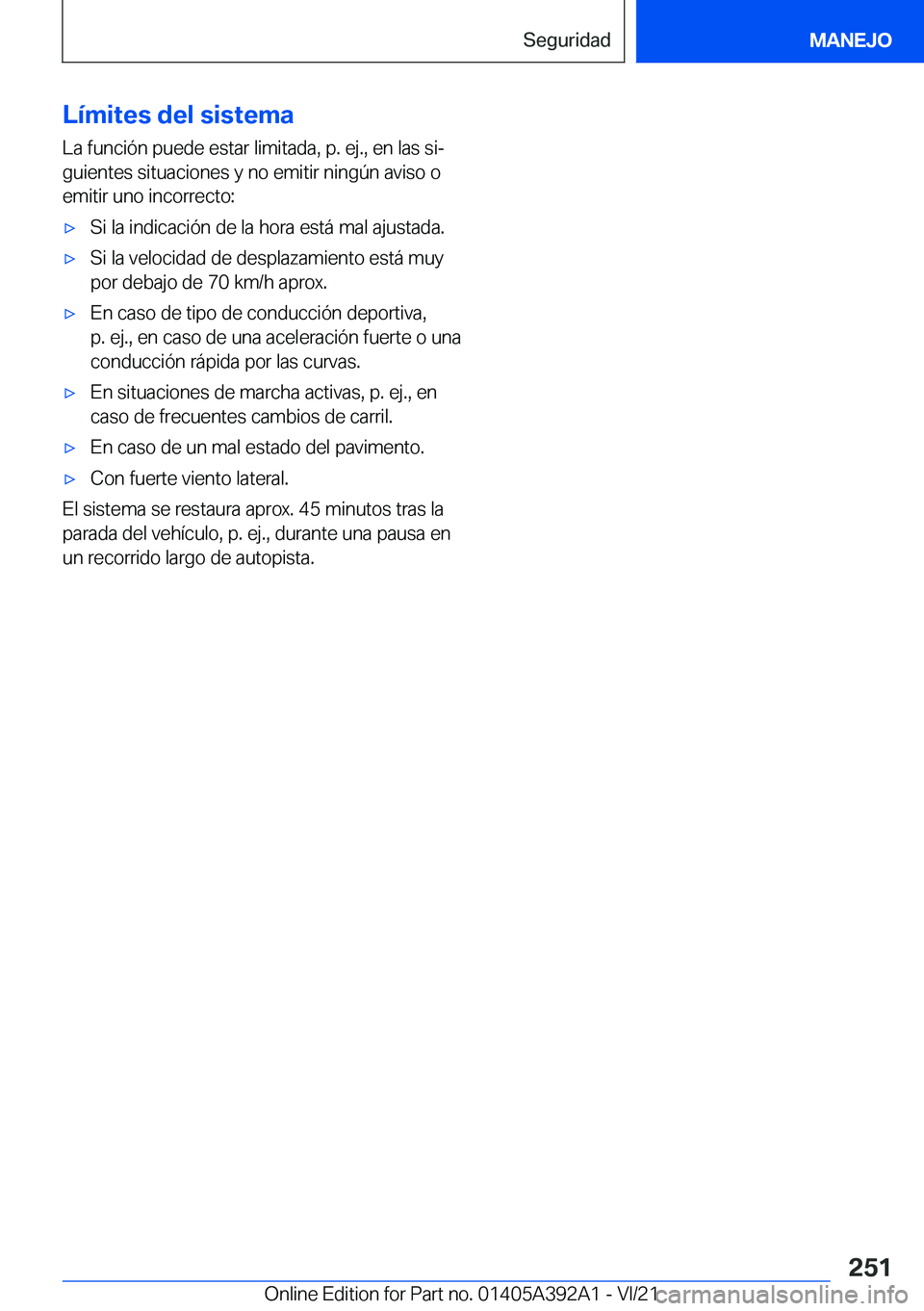BMW 4 SERIES 2022  Manuales de Empleo (in Spanish) �L�