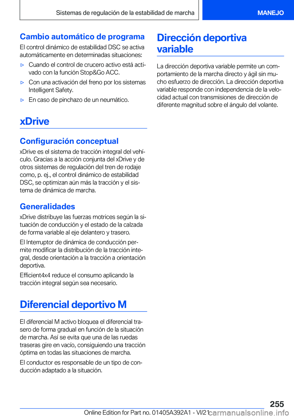 BMW 4 SERIES 2022  Manuales de Empleo (in Spanish) �C�a�m�b�i�o��a�u�t�o�m�