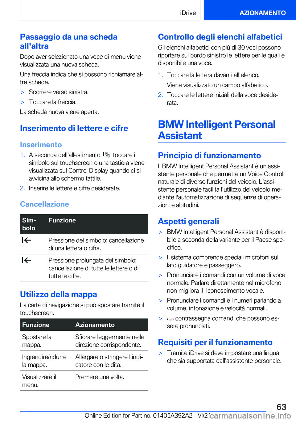 BMW 4 SERIES 2022  Libretti Di Uso E manutenzione (in Italian) �P�a�s�s�a�g�g�i�o��d�a��u�n�a��s�c�h�e�d�a
�a�l�l�'�a�l�t�r�a
�D�o�p�o��a�v�e�r��s�e�l�e�z�i�o�n�a�t�o��u�n�a��v�o�c�e��d�i��m�e�n�u��v�i�e�n�e �v�i�s�u�a�l�i�z�z�a�t�a��u�n�a��n�u�o�