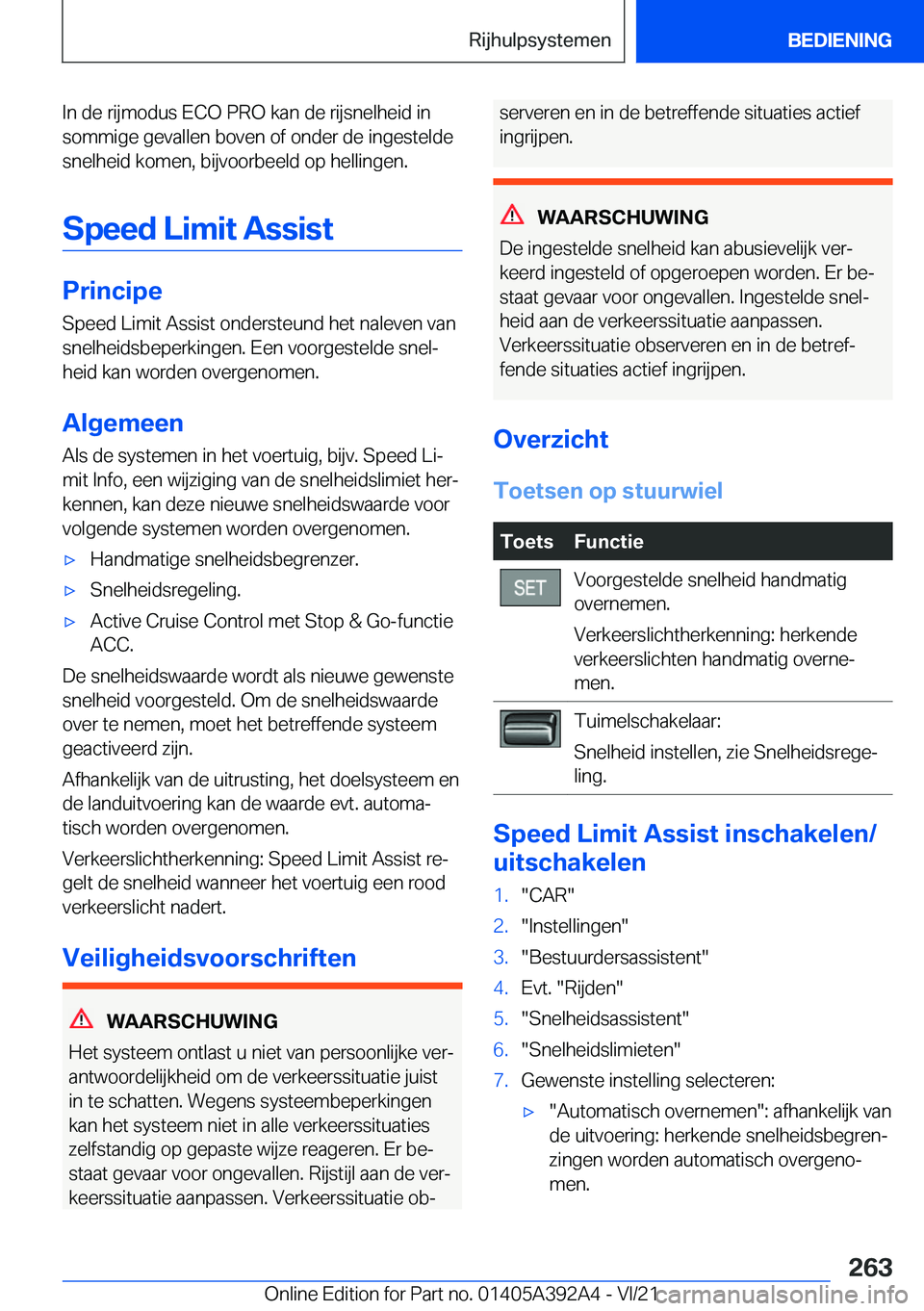 BMW 4 SERIES 2022  Instructieboekjes (in Dutch) �I�n��d�e��r�i�j�m�o�d�u�s��E�C�O��P�R�O��k�a�n��d�e��r�i�j�s�n�e�l�h�e�i�d��i�n�s�o�m�m�i�g�e��g�e�v�a�l�l�e�n��b�o�v�e�n��o�f��o�n�d�e�r��d�e��i�n�g�e�s�t�e�l�d�e
�s�n�e�l�h�e�i�d��k�