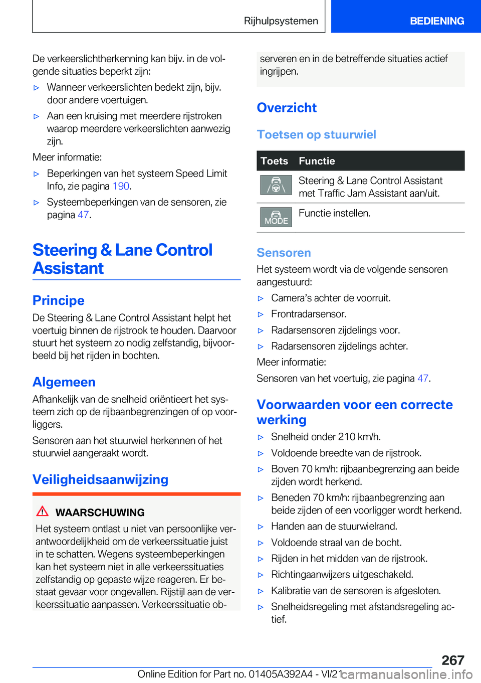 BMW 4 SERIES 2022  Instructieboekjes (in Dutch) �D�e��v�e�r�k�e�e�r�s�l�i�c�h�t�h�e�r�k�e�n�n�i�n�g��k�a�n��b�i�j�v�.��i�n��d�e��v�o�lj�g�e�n�d�e��s�i�t�u�a�t�i�e�s��b�e�p�e�r�k�t��z�i�j�n�:'x�W�a�n�n�e�e�r��v�e�r�k�e�e�r�s�l�i�c�h�t