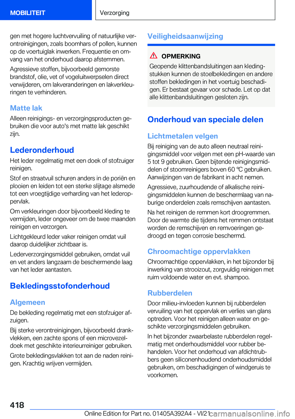 BMW 4 SERIES 2022  Instructieboekjes (in Dutch) �g�e�n��m�e�t��h�o�g�e�r�e��l�u�c�h�t�v�e�r�v�u�i�l�i�n�g��o�f��n�a�t�u�u�r�l�i�j�k�e��v�e�rj�o�n�t�r�e�i�n�i�g�i�n�g�e�n�,��z�o�a�l�s��b�o�o�m�h�a�r�s��o�f��p�o�l�l�e�n�,��k�u�n�n�e�n
�o�