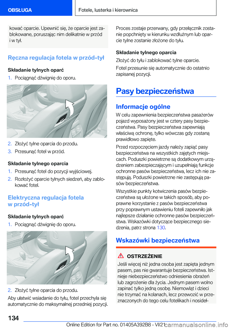 BMW 4 SERIES 2022  Instrukcja obsługi (in Polish) �k�o�w�a�