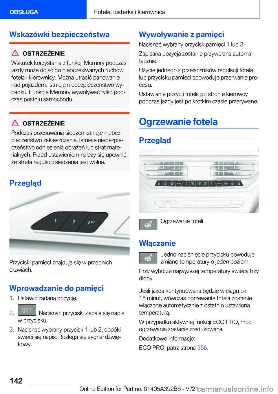 BMW 4 SERIES 2022  Instrukcja obsługi (in Polish) �W�s�k�a�z�