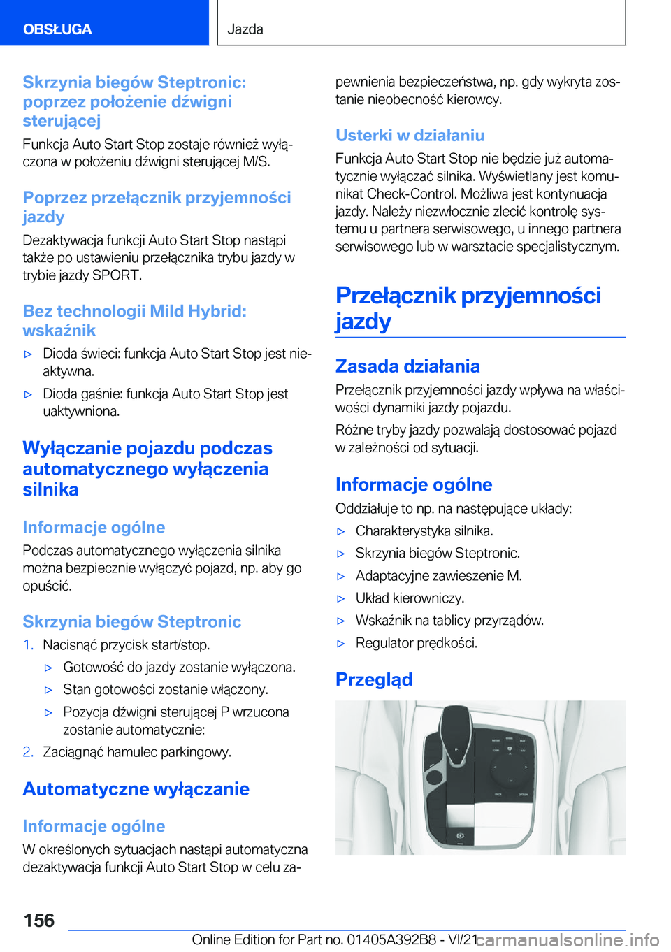 BMW 4 SERIES 2022  Instrukcja obsługi (in Polish) �S�k�r�z�y�n�i�a��b�i�e�g�