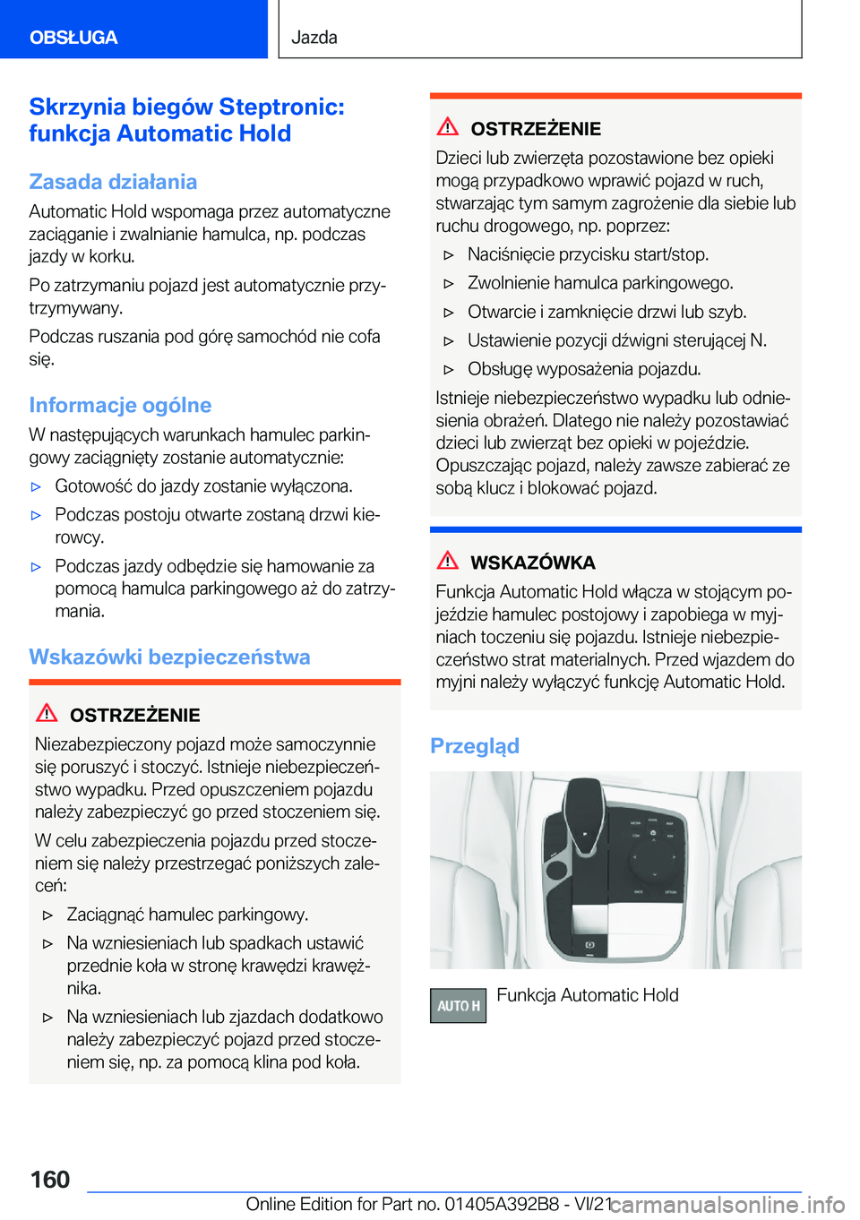 BMW 4 SERIES 2022  Instrukcja obsługi (in Polish) �S�k�r�z�y�n�i�a��b�i�e�g�