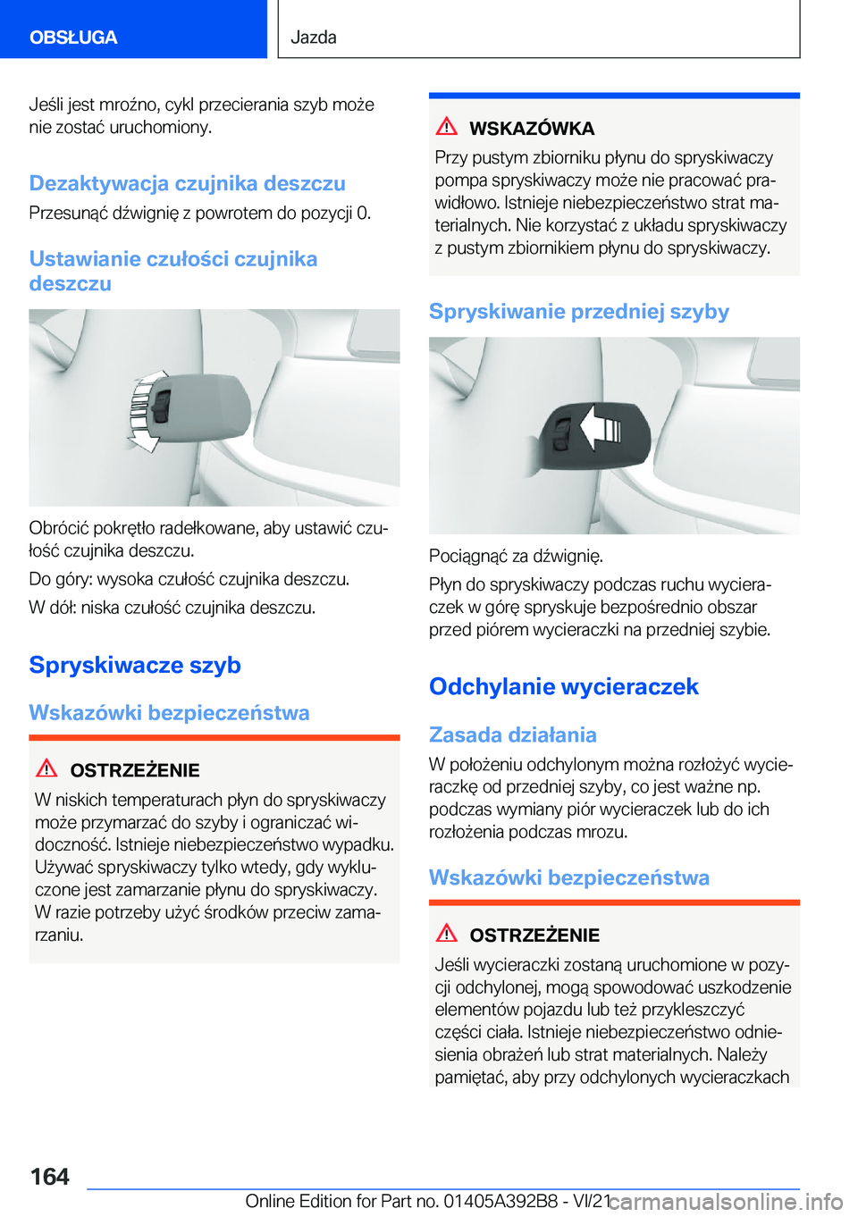 BMW 4 SERIES 2022  Instrukcja obsługi (in Polish) �J�e�l�i��j�e�s�t��m�r�o7�n�o�,��c�y�k�l��p�r�z�e�c�i�e�r�a�n�i�a��s�z�y�b��m�o9�e
�n�i�e��z�o�s�t�a�