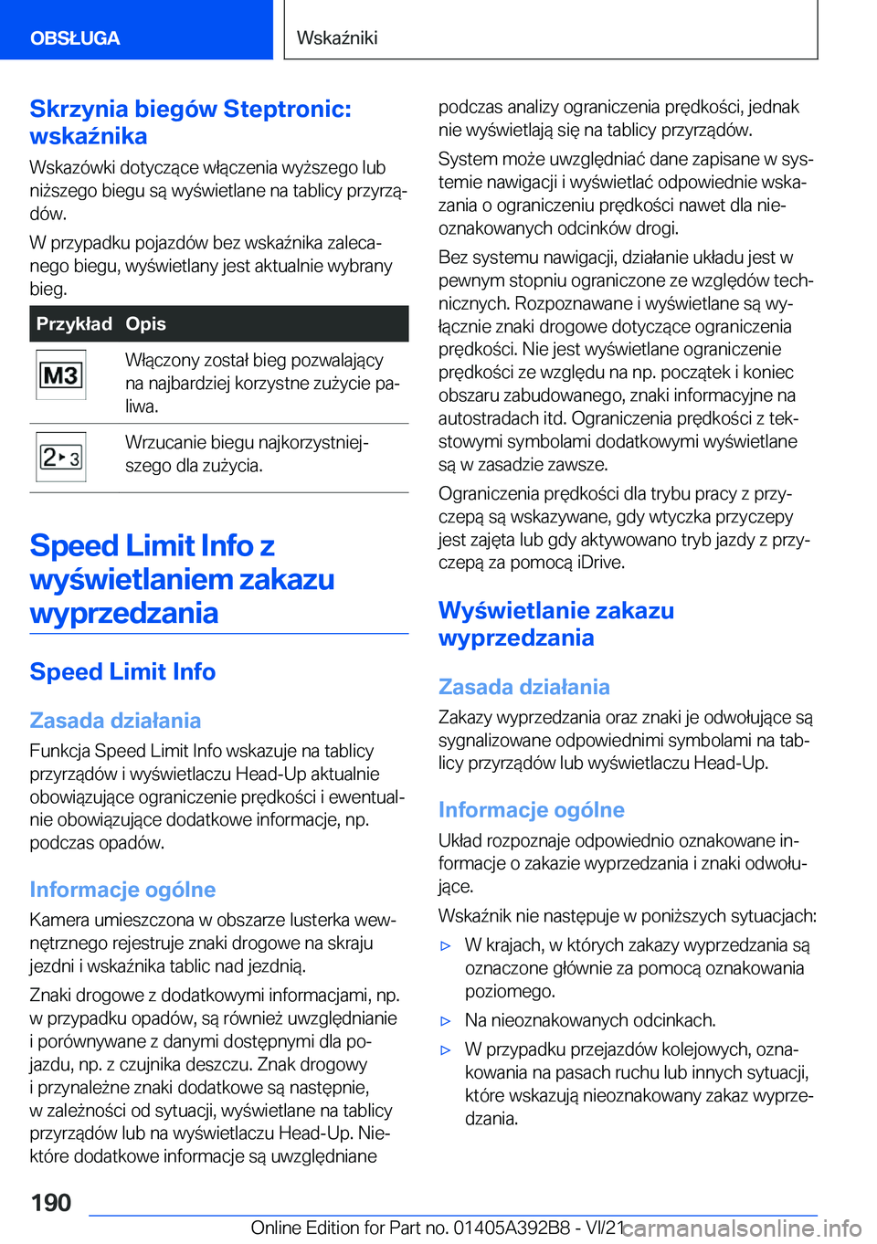 BMW 4 SERIES 2022  Instrukcja obsługi (in Polish) �S�k�r�z�y�n�i�a��b�i�e�g�