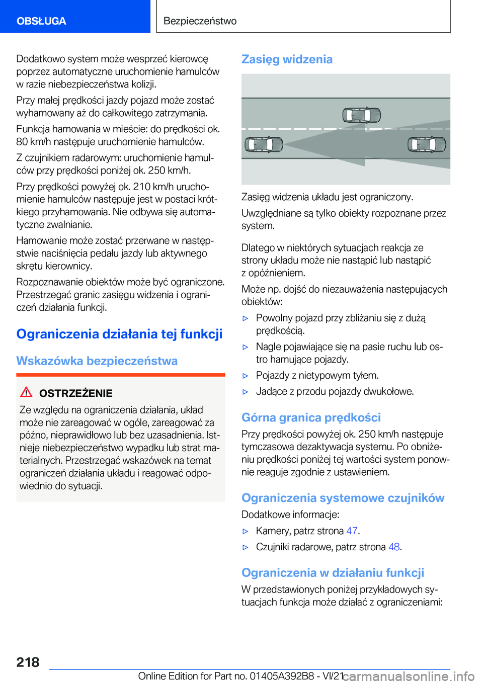 BMW 4 SERIES 2022  Instrukcja obsługi (in Polish) �D�o�d�a�t�k�o�w�o��s�y�s�t�e�m��m�o9�e��w�e�s�p�r�z�e�