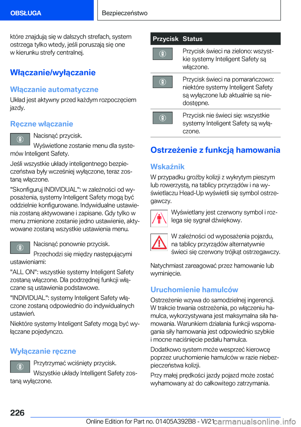 BMW 4 SERIES 2022  Instrukcja obsługi (in Polish) �k�t�