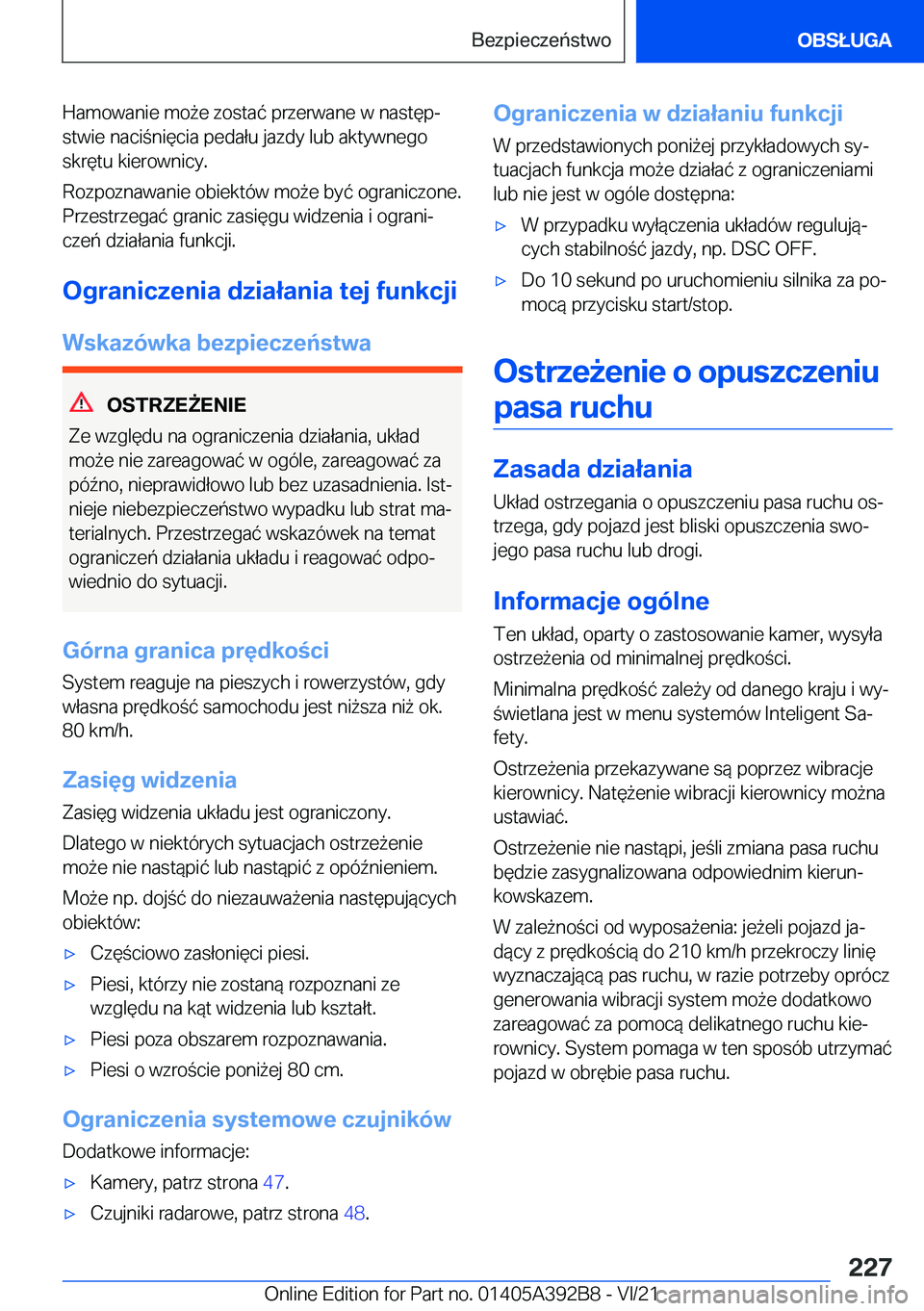 BMW 4 SERIES 2022  Instrukcja obsługi (in Polish) �H�a�m�o�w�a�n�i�e��m�o9�e��z�o�s�t�a�