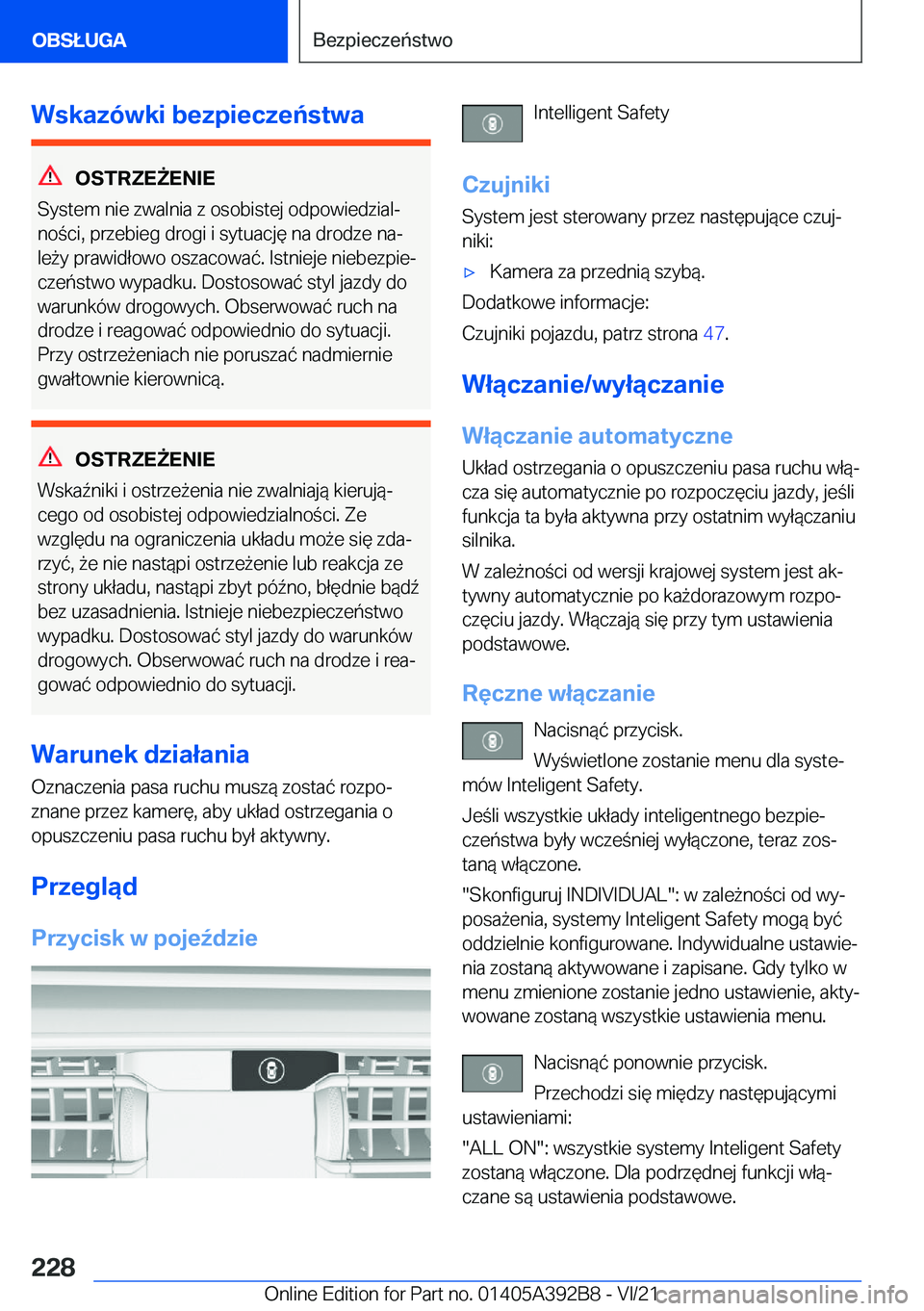 BMW 4 SERIES 2022  Instrukcja obsługi (in Polish) �W�s�k�a�z�