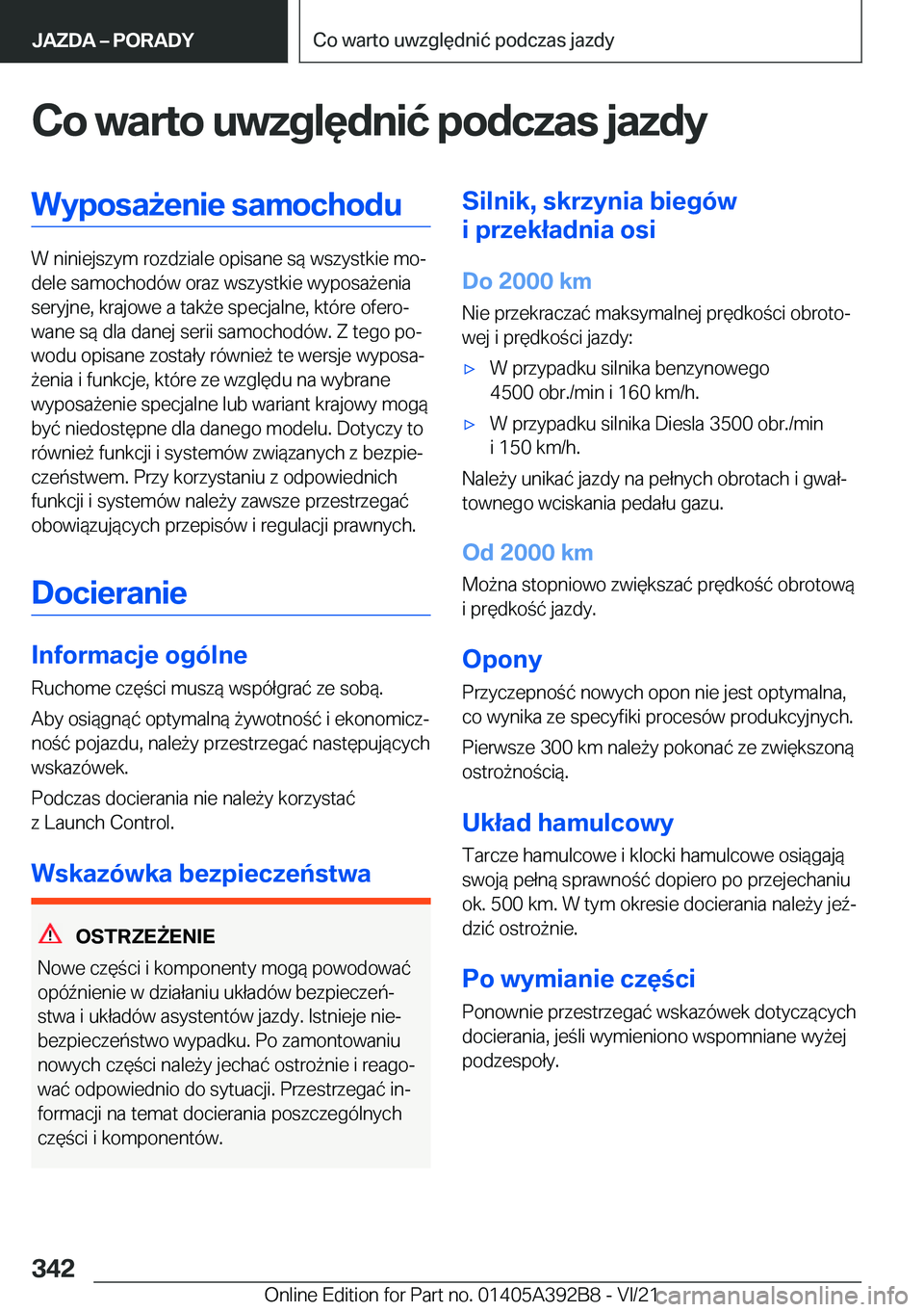 BMW 4 SERIES 2022  Instrukcja obsługi (in Polish) �C�o��w�a�r�t�o��u�w�z�g�l�