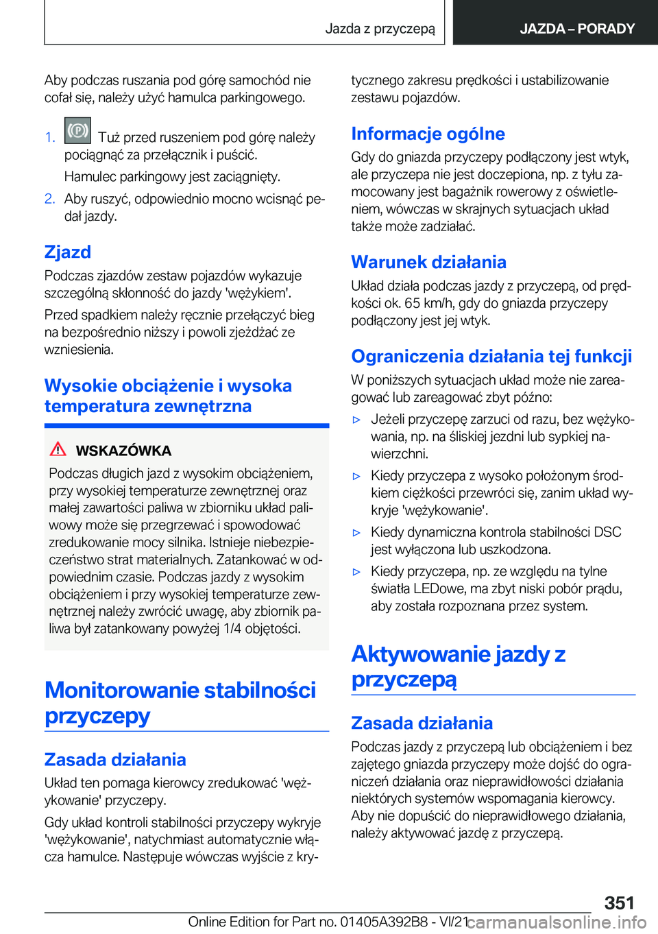 BMW 4 SERIES 2022  Instrukcja obsługi (in Polish) �A�b�y��p�o�d�c�z�a�s��r�u�s�z�a�n�i�a��p�o�d��g�