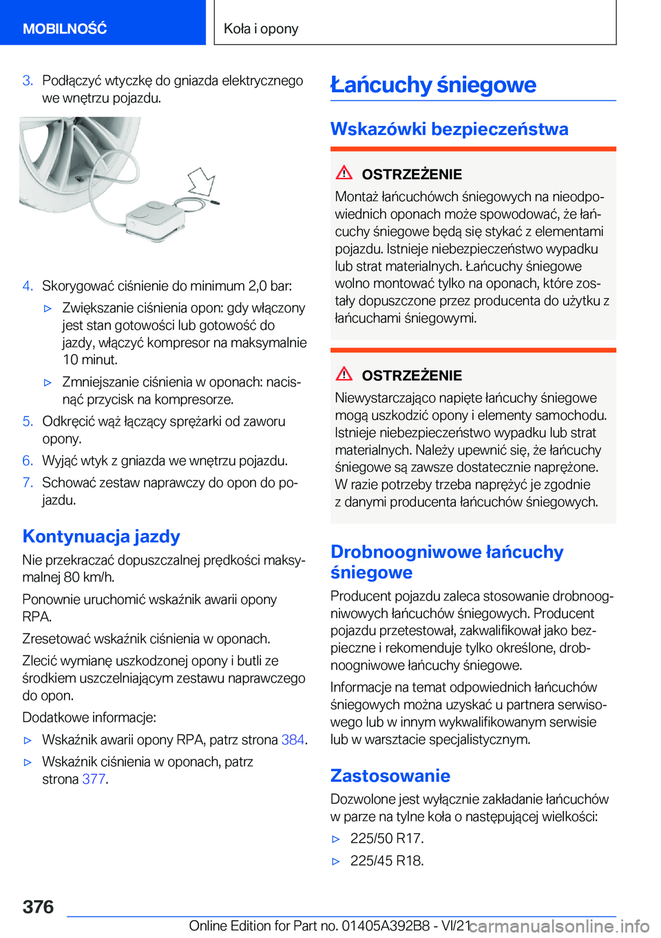 BMW 4 SERIES 2022  Instrukcja obsługi (in Polish) �3�.�P�o�d�ł�