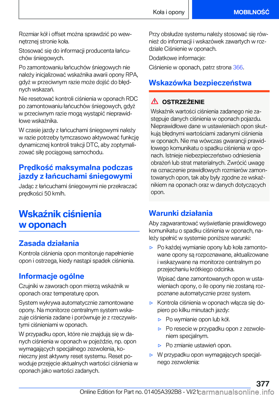 BMW 4 SERIES 2022  Instrukcja obsługi (in Polish) �R�o�z�m�i�a�r��k�