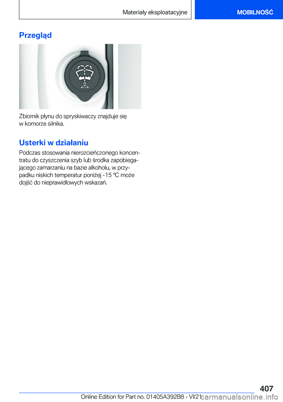 BMW 4 SERIES 2022  Instrukcja obsługi (in Polish) �P�r�z�e�g�l�ą�d
�Z�b�i�o�r�n�i�k��p�ł�y�n�u��d�o��s�p�r�y�s�k�i�w�a�c�z�y��z�n�a�j�d�u�j�e��s�i�