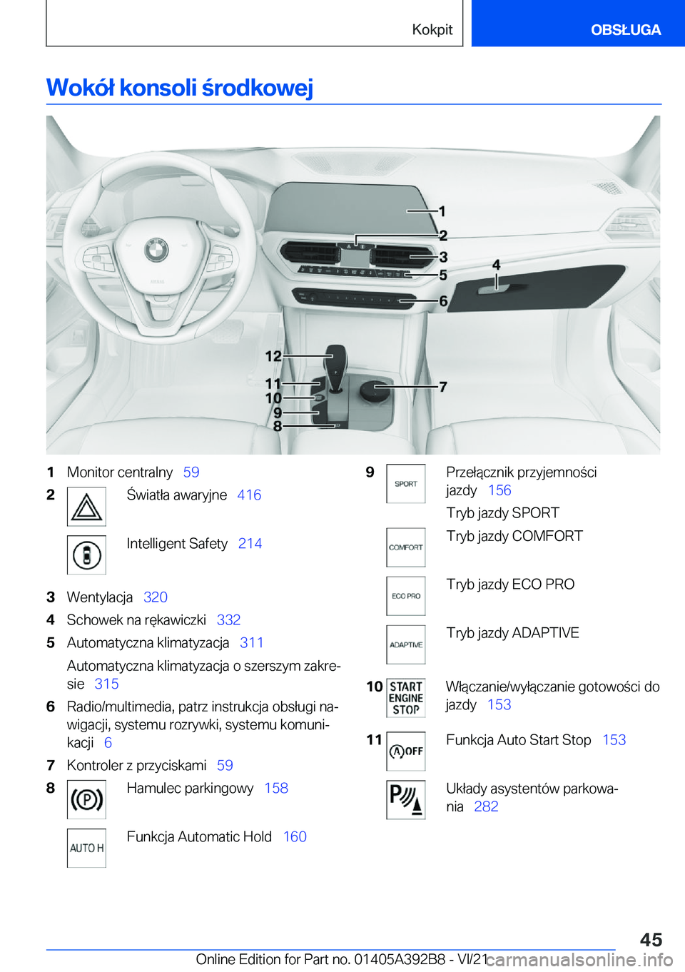 BMW 4 SERIES 2022  Instrukcja obsługi (in Polish) �W�o�k�
