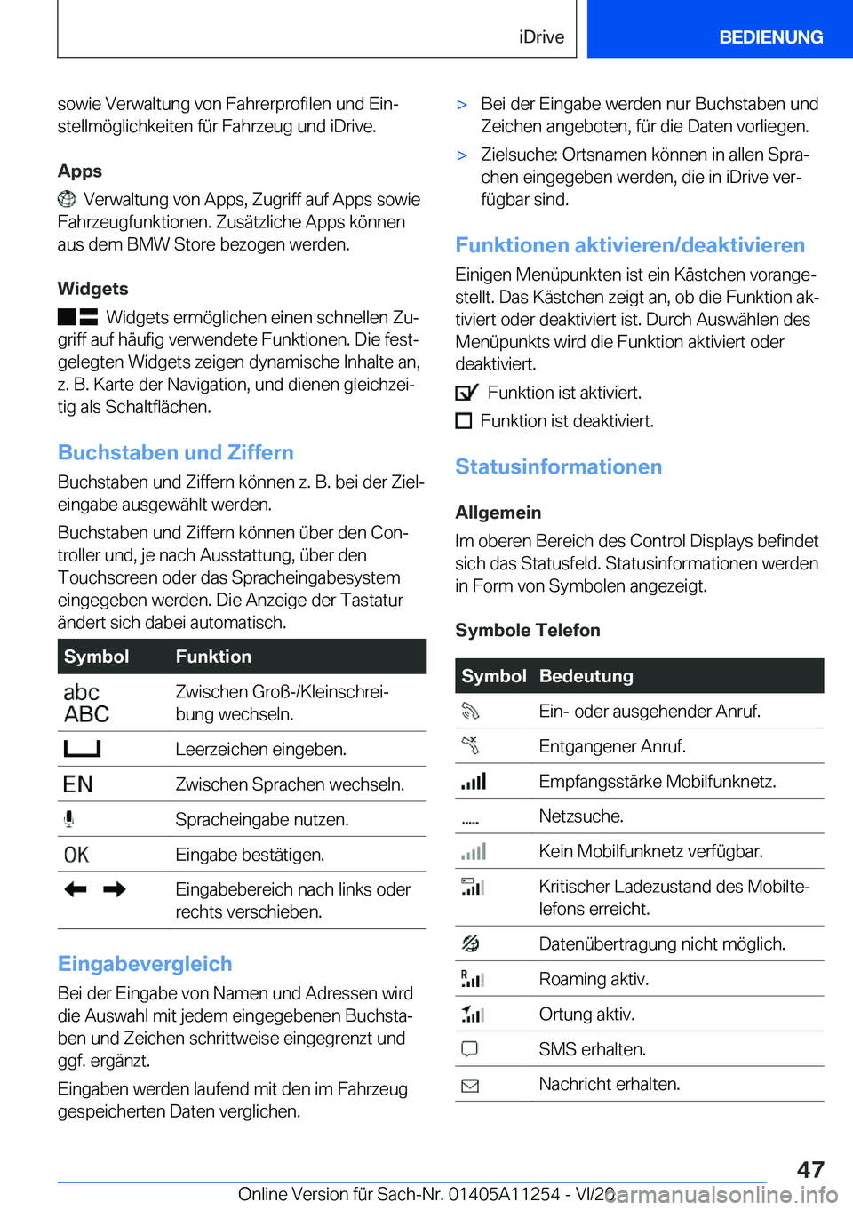 BMW 4 SERIES COUPE 2021  Betriebsanleitungen (in German) �s�o�w�i�e��V�e�r�w�a�l�t�u�n�g��v�o�n��F�a�h�r�e�r�p�r�o�f�i�l�e�n��u�n�d��E�i�nj�s�t�e�l�l�m�