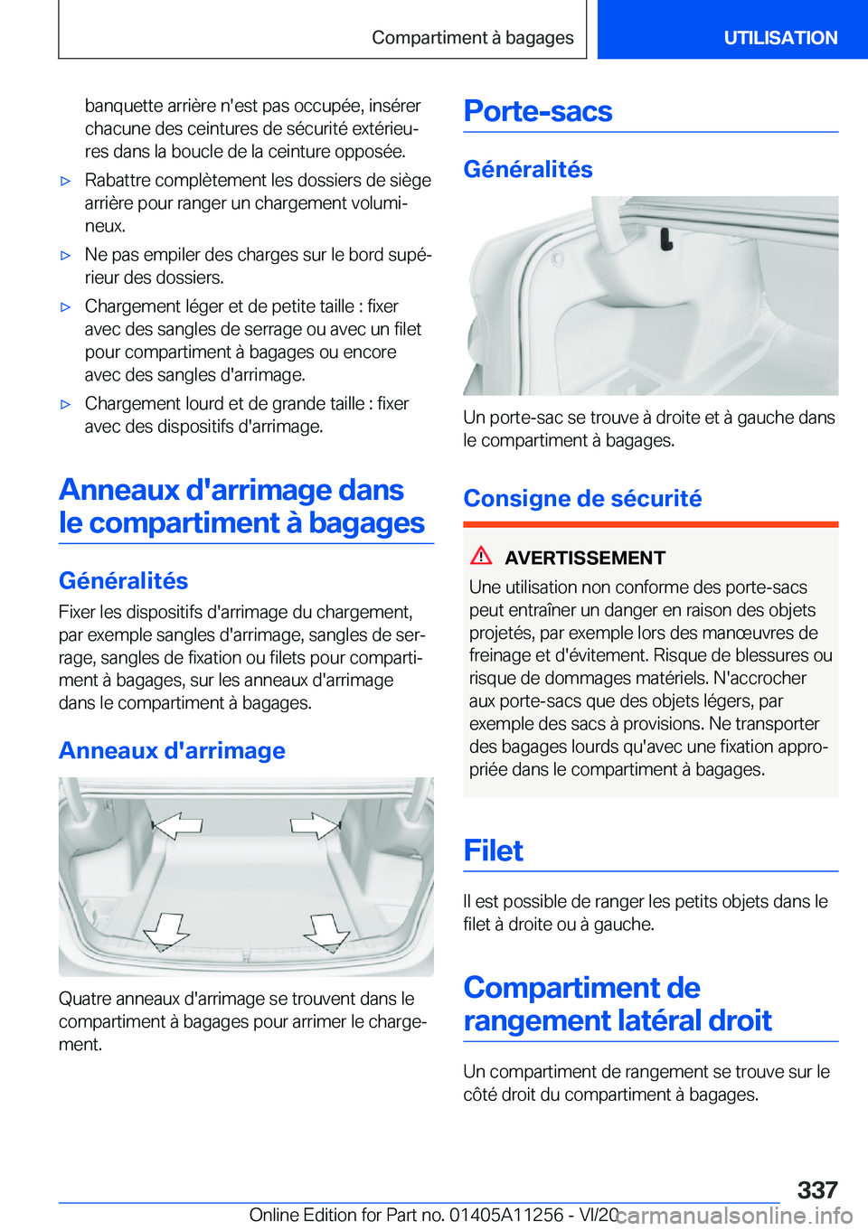 BMW 4 SERIES COUPE 2021  Notices Demploi (in French) �b�a�n�q�u�e�t�t�e��a�r�r�i�è�r�e��n�'�e�s�t��p�a�s��o�c�c�u�p�é�e�,��i�n�s�é�r�e�r�c�h�a�c�u�n�e��d�e�s��c�e�i�n�t�u�r�e�s��d�e��s�é�c�u�r�i�t�é��e�x�t�é�r�i�e�uj�r�e�s��d�a�n�s