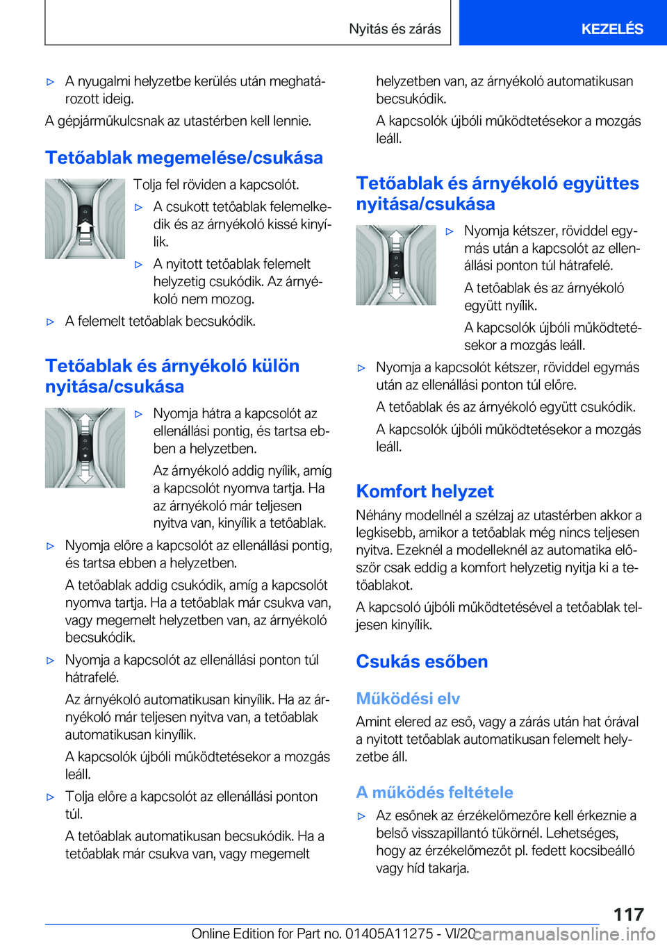 BMW 4 SERIES COUPE 2021  Kezelési útmutató (in Hungarian) 'x�A��n�y�u�g�a�l�m�i��h�e�l�y�z�e�t�b�e��k�e�r�