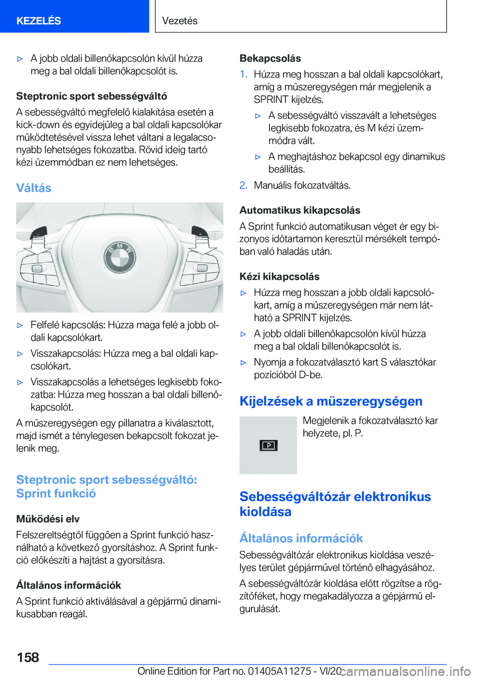 BMW 4 SERIES COUPE 2021  Kezelési útmutató (in Hungarian) 'x�A��j�o�b�b��o�l�d�a�l�i��b�i�l�l�e�n�