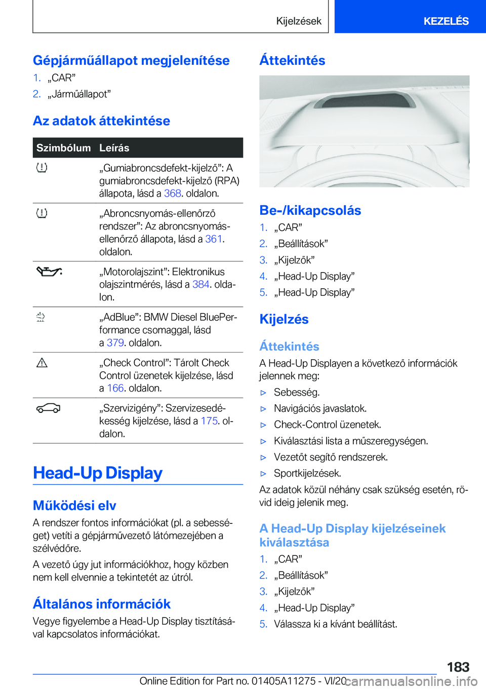 BMW 4 SERIES COUPE 2021  Kezelési útmutató (in Hungarian) �G�