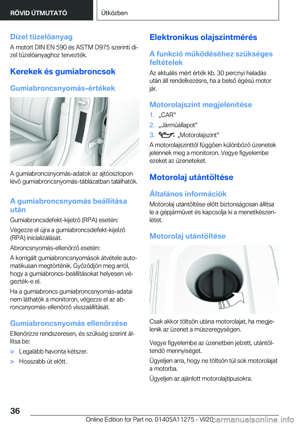 BMW 4 SERIES COUPE 2021  Kezelési útmutató (in Hungarian) �D�