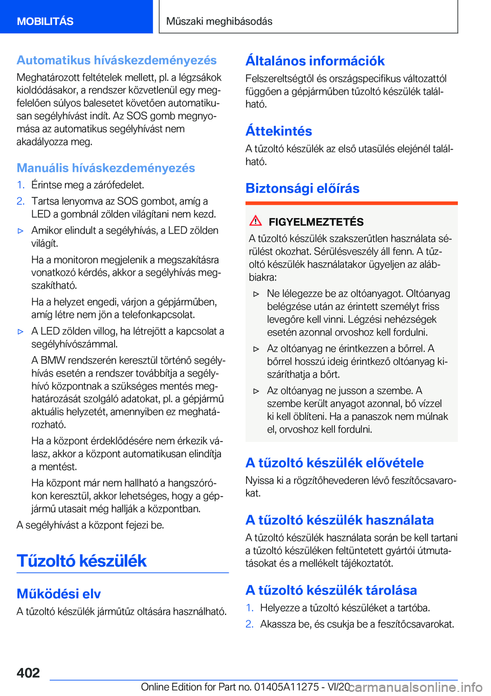 BMW 4 SERIES COUPE 2021  Kezelési útmutató (in Hungarian) �A�u�t�o�m�a�t�i�k�u�s��h�