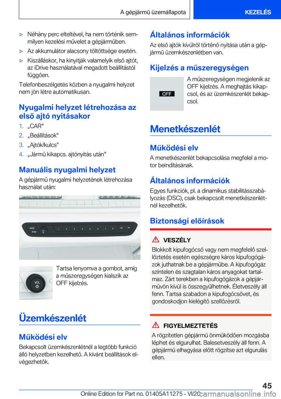 BMW 4 SERIES COUPE 2021  Kezelési útmutató (in Hungarian) 'x�N�