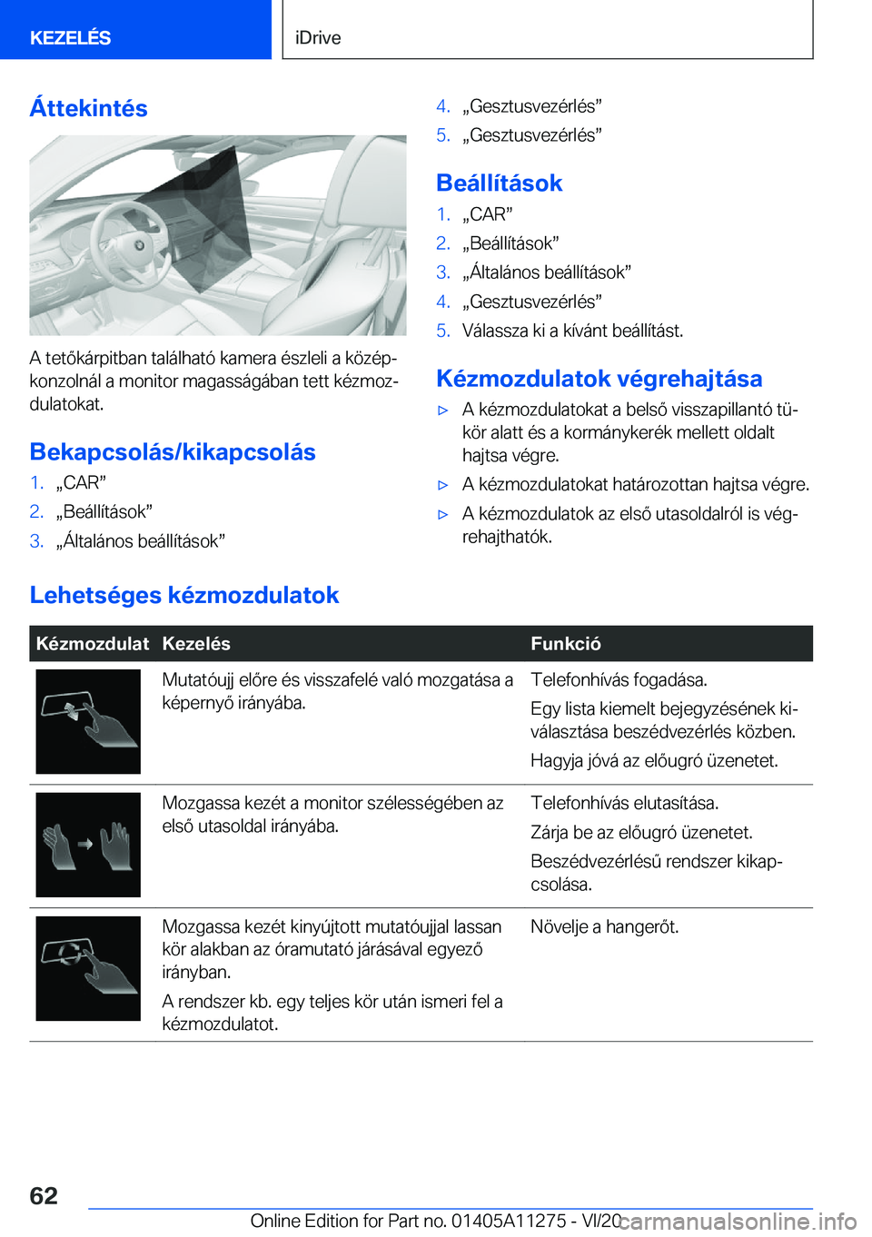 BMW 4 SERIES COUPE 2021  Kezelési útmutató (in Hungarian) �