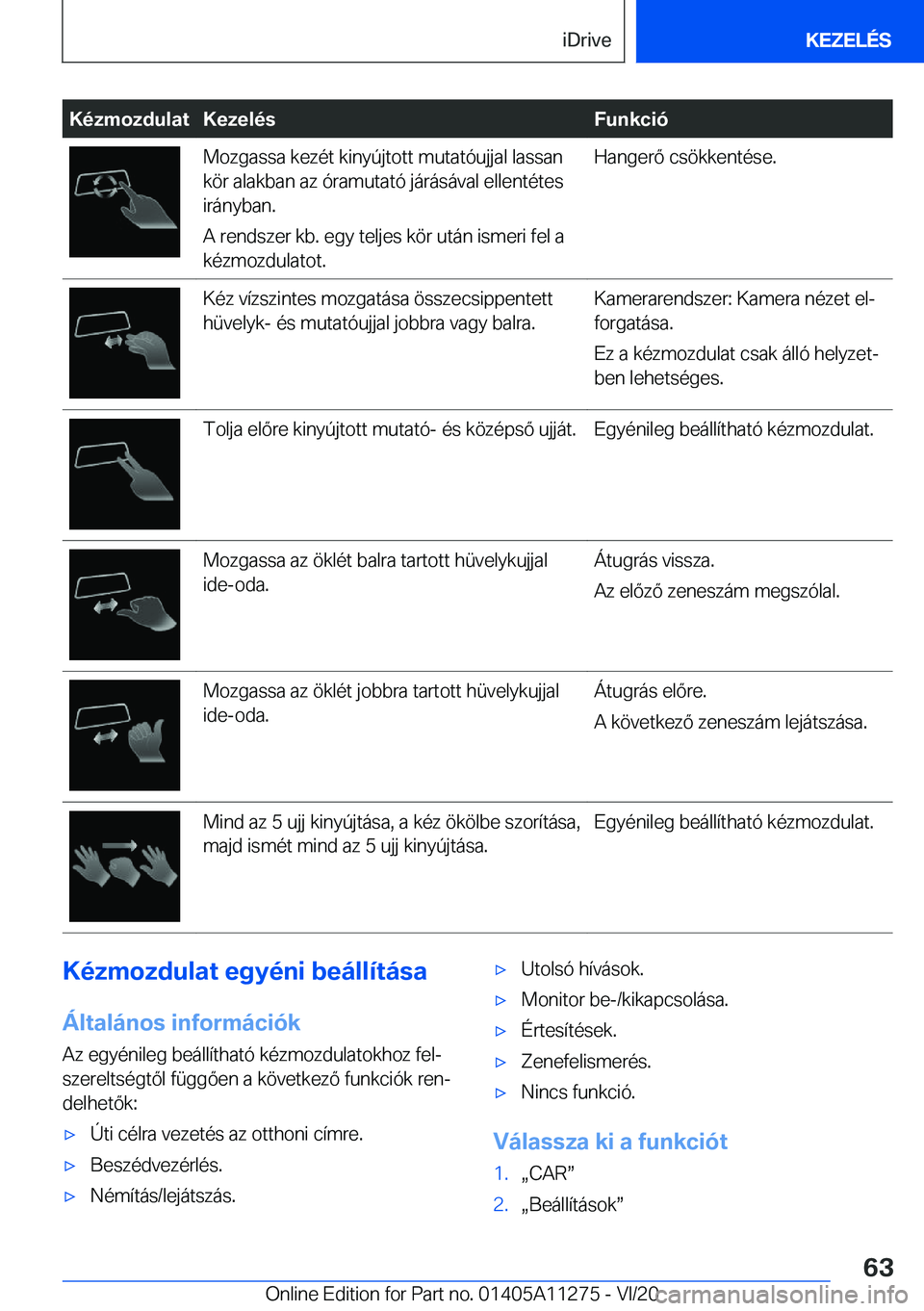 BMW 4 SERIES COUPE 2021  Kezelési útmutató (in Hungarian) �K�