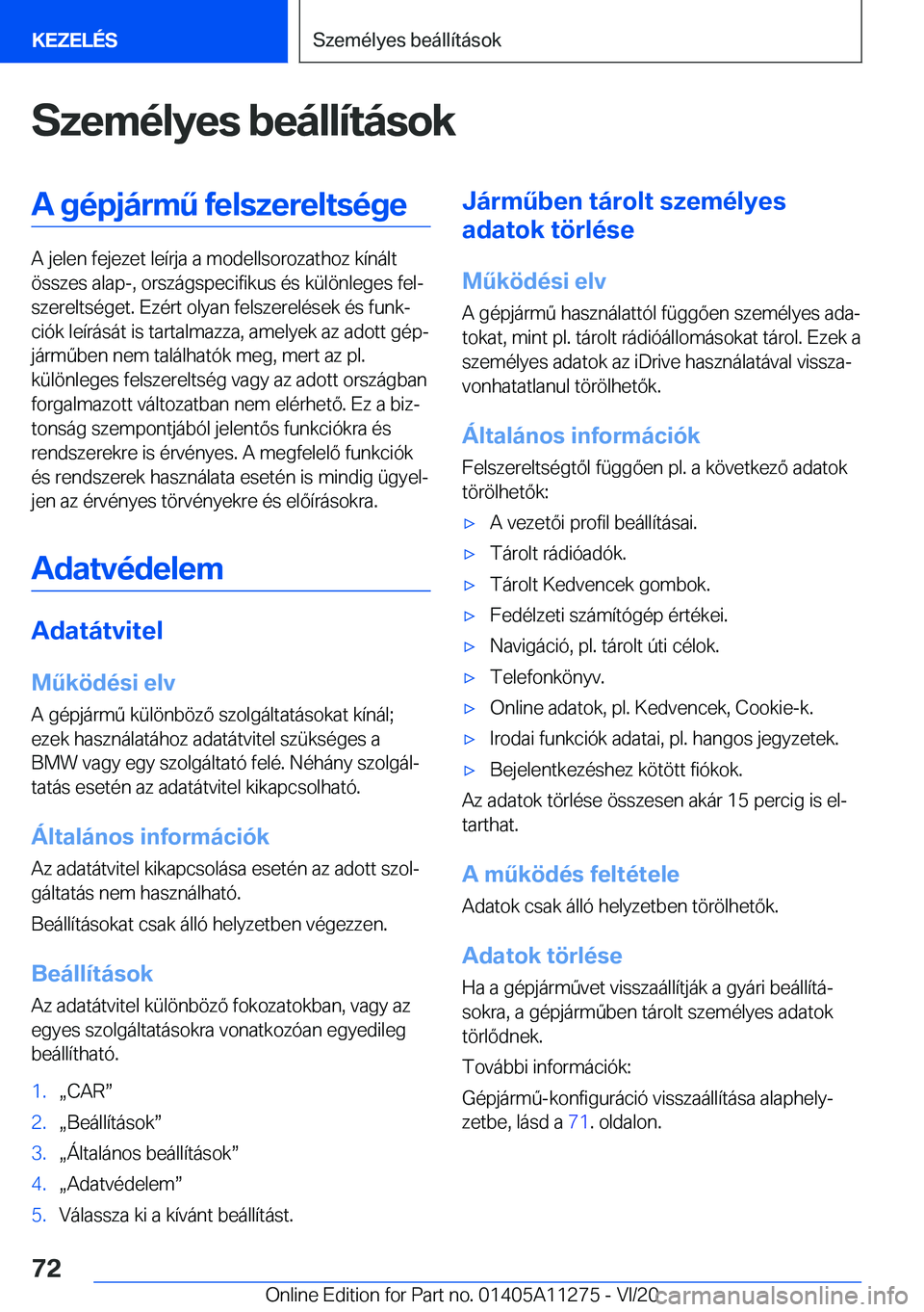 BMW 4 SERIES COUPE 2021  Kezelési útmutató (in Hungarian) �S�z�e�m�