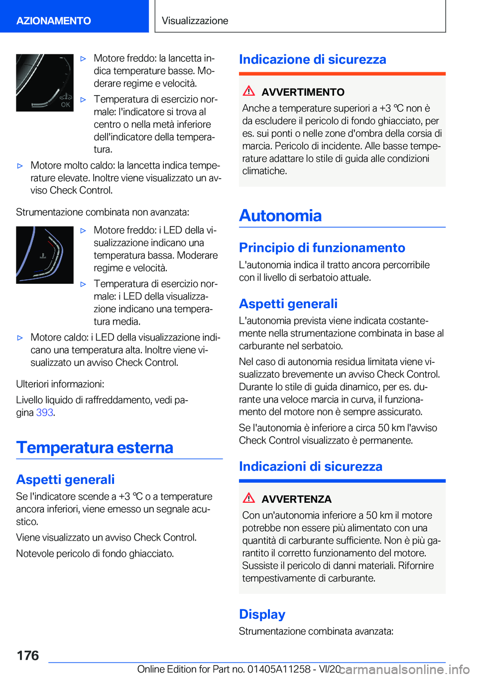 BMW 4 SERIES COUPE 2021  Libretti Di Uso E manutenzione (in Italian) 'x�M�o�t�o�r�e��f�r�e�d�d�o�:��l�a��l�a�n�c�e�t�t�a��i�nª
�d�i�c�a��t�e�m�p�e�r�a�t�u�r�e��b�a�s�s�e�.��M�oª
�d�e�r�a�r�e��r�e�g�i�m�e��e��v�e�l�o�c�i�t�