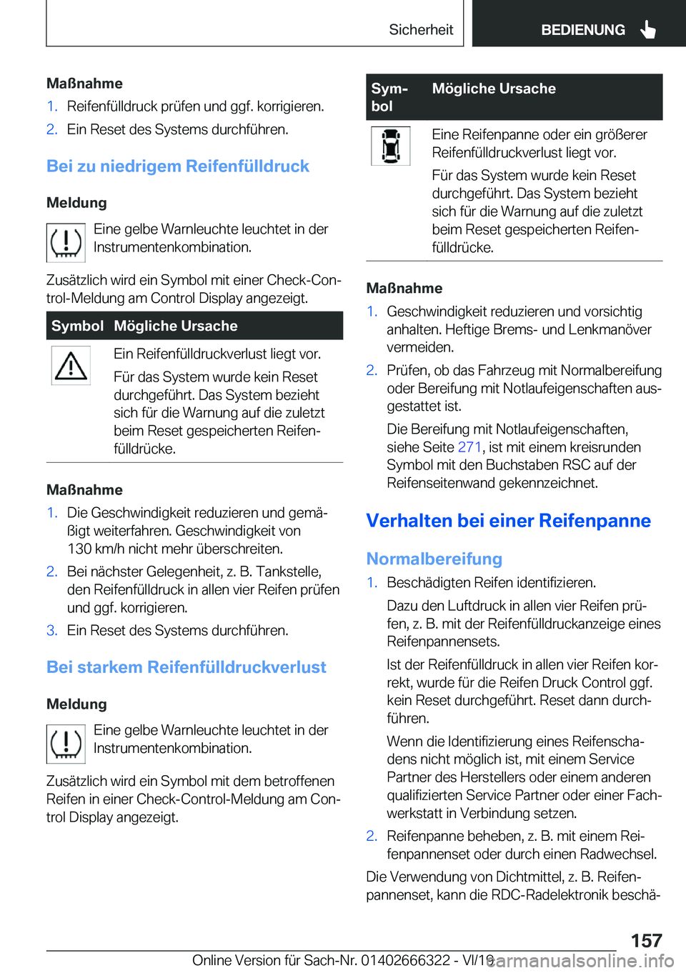 BMW 4 SERIES COUPE 2020  Betriebsanleitungen (in German) �M�a�