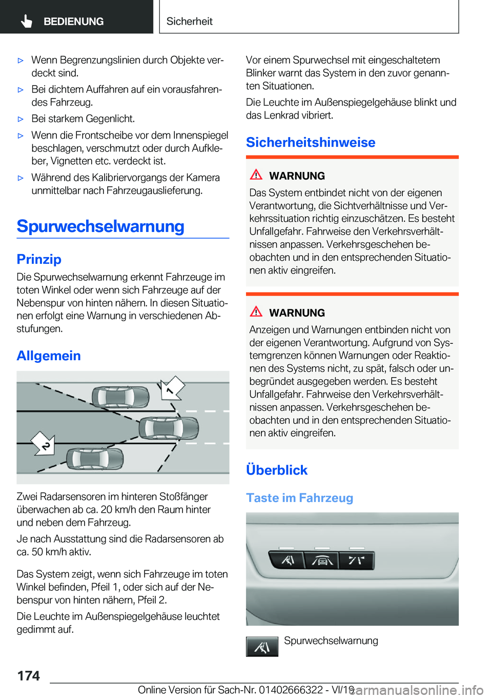 BMW 4 SERIES COUPE 2020  Betriebsanleitungen (in German) x�W�e�n�n��B�e�g�r�e�n�z�u�n�g�s�l�i�n�i�e�n��d�u�r�c�h��O�b�j�e�k�t�e��v�e�rj
�d�e�c�k�t��s�i�n�d�.x�B�e�i��d�i�c�h�t�e�m��A�u�f�f�a�h�r�e�n��a�u�f��e�i�n��v�o�r�a�u�s�f�a�h�r�e�nj
�d�e