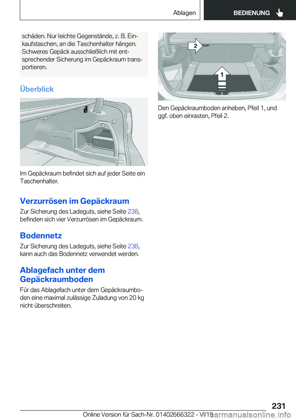BMW 4 SERIES COUPE 2020  Betriebsanleitungen (in German) �s�c�h�