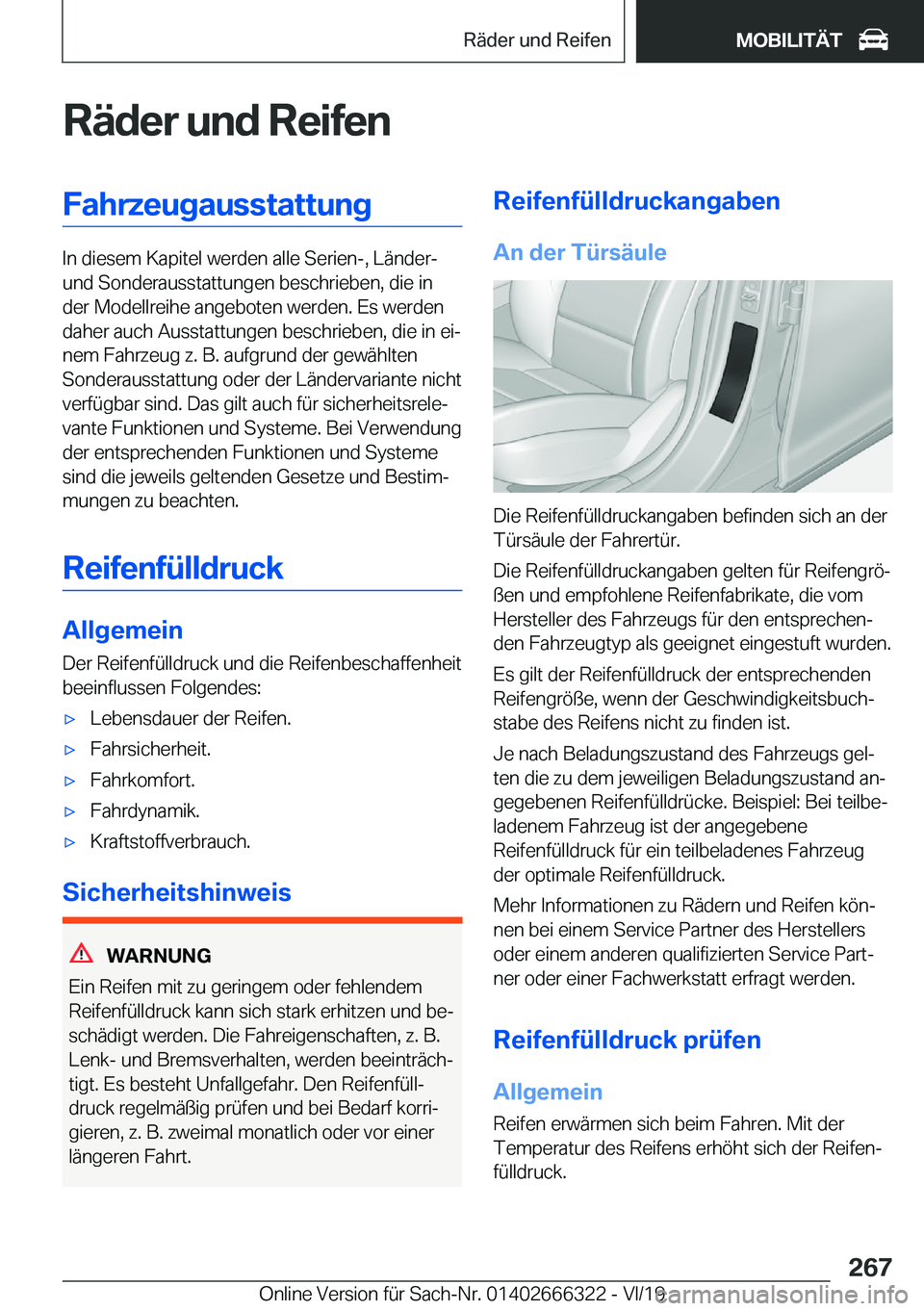 BMW 4 SERIES COUPE 2020  Betriebsanleitungen (in German) �R�