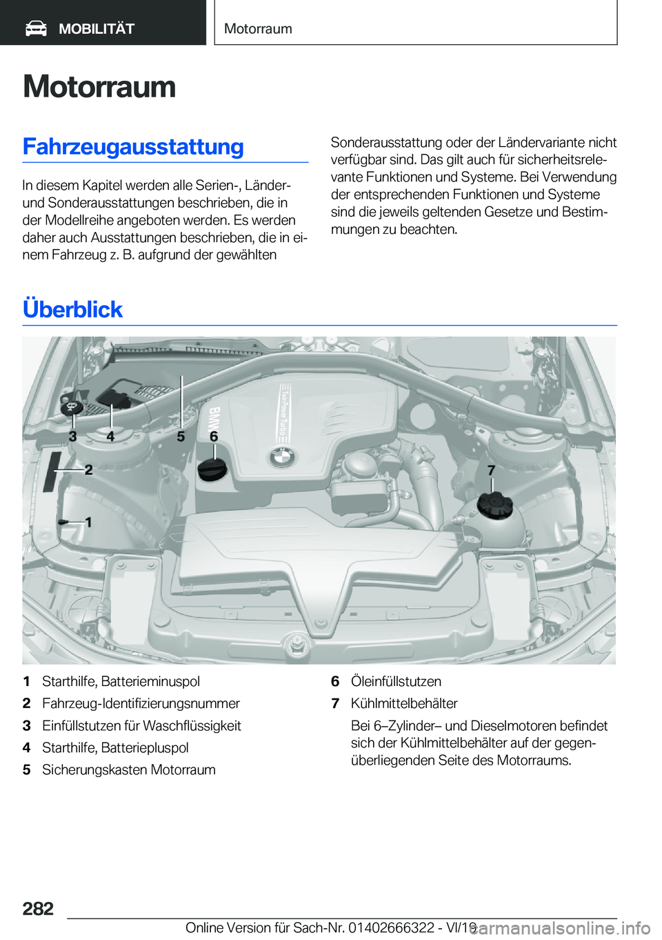 BMW 4 SERIES COUPE 2020  Betriebsanleitungen (in German) �M�o�t�o�r�r�a�u�m�F�a�h�r�z�e�u�g�a�u�s�s�t�a�t�t�u�n�g
�I�n��d�i�e�s�e�m��K�a�p�i�t�e�l��w�e�r�d�e�n��a�l�l�e��S�e�r�i�e�n�-�,��L�
