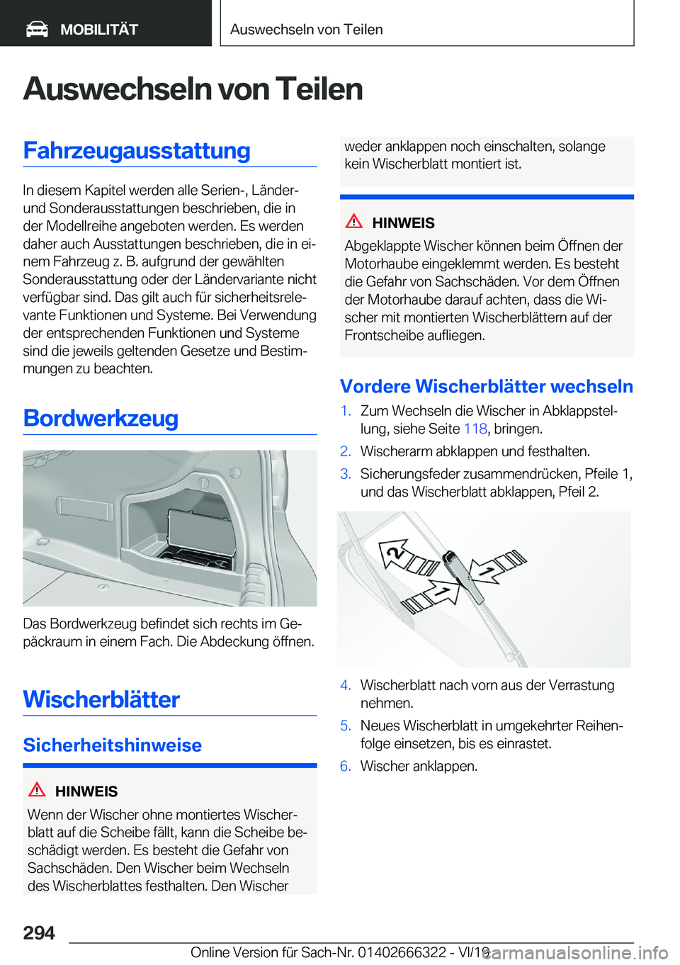 BMW 4 SERIES COUPE 2020  Betriebsanleitungen (in German) �A�u�s�w�e�c�h�s�e�l�n��v�o�n��T�e�i�l�e�n�F�a�h�r�z�e�u�g�a�u�s�s�t�a�t�t�u�n�g
�I�n��d�i�e�s�e�m��K�a�p�i�t�e�l��w�e�r�d�e�n��a�l�l�e��S�e�r�i�e�n�-�,��L�