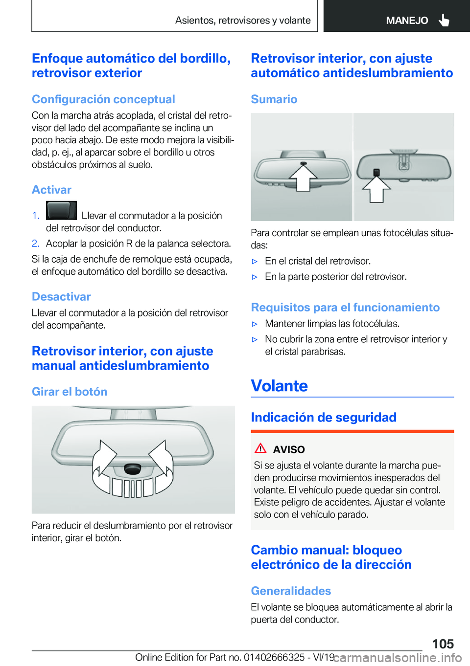 BMW 4 SERIES COUPE 2020  Manuales de Empleo (in Spanish) �E�n�f�o�q�u�e��a�u�t�o�m�