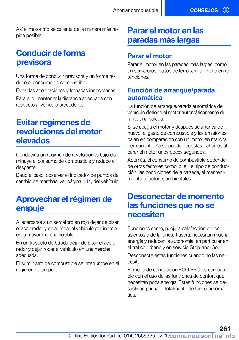 BMW 4 SERIES COUPE 2020  Manuales de Empleo (in Spanish) �A�s�