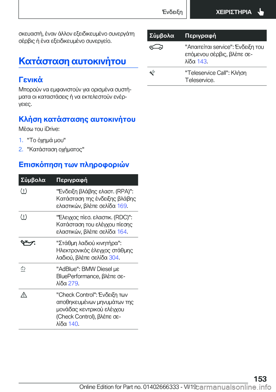 BMW 4 SERIES COUPE 2020  ΟΔΗΓΌΣ ΧΡΉΣΗΣ (in Greek) f]whsfgp�,�o`s`�n^^b`�waw\v\]wh_o`b�fh`wdungyfodt\e�p�o`s�waw\v\]wh_o`b�fh`wduwRb�.
>sgnfgsfy�shgb]\`p