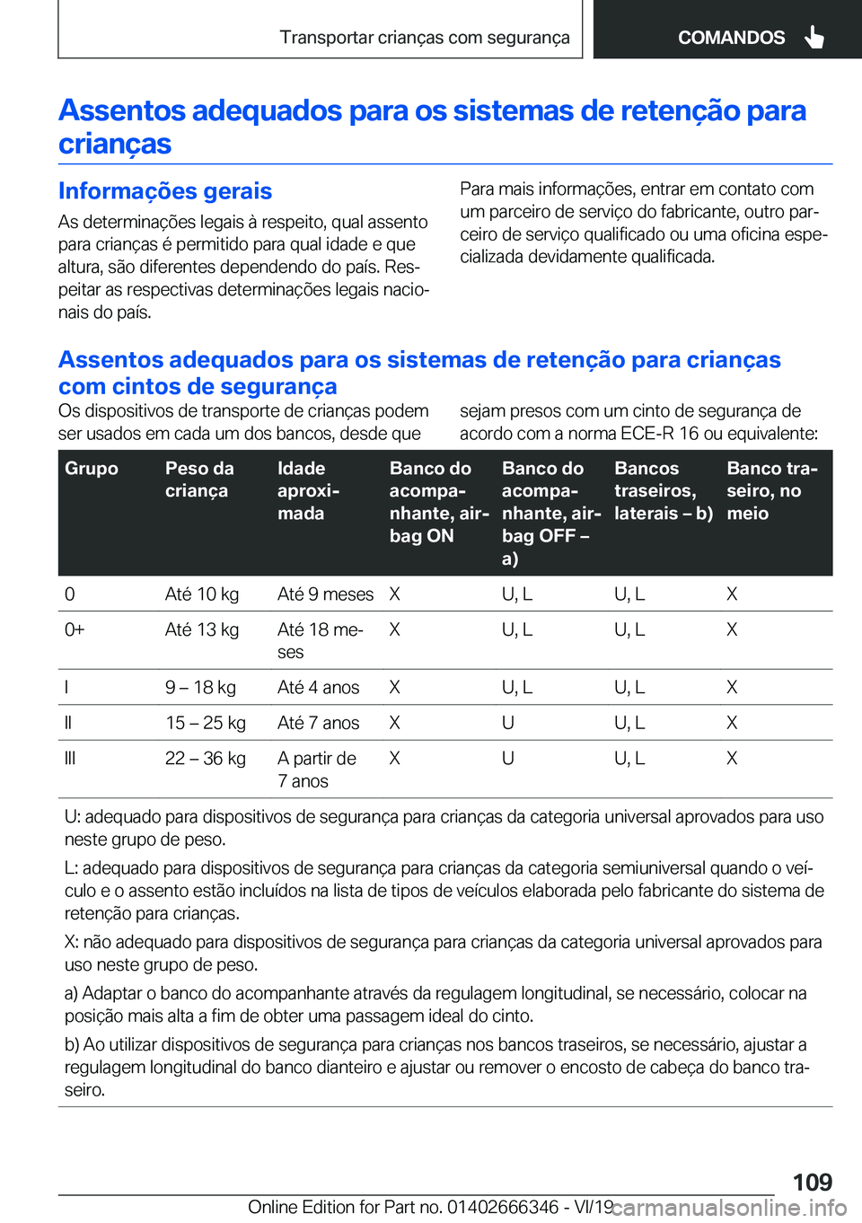 BMW 4 SERIES COUPE 2020  Manual do condutor (in Portuguese) �A�s�s�e�n�t�o�s��a�d�e�q�u�a�d�o�s��p�a�r�a��o�s��s�i�s�t�e�m�a�s��d�e��r�e�t�e�n�