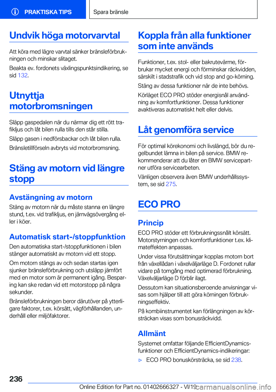 BMW 4 SERIES COUPE 2020  InstruktionsbÖcker (in Swedish) �U�n�d�v�i�k��h�